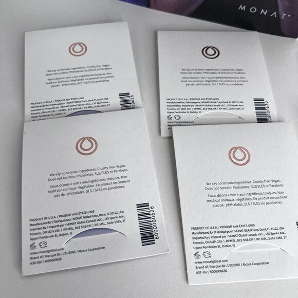 Monat Samples Skin Care Variety Pack LOT 9 + Skin Care Routine Pack + Booklet - Picture 11 of 13